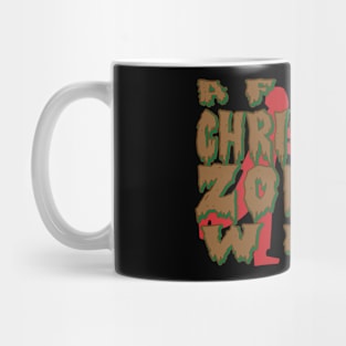 After Christmas Zombie Win Mug